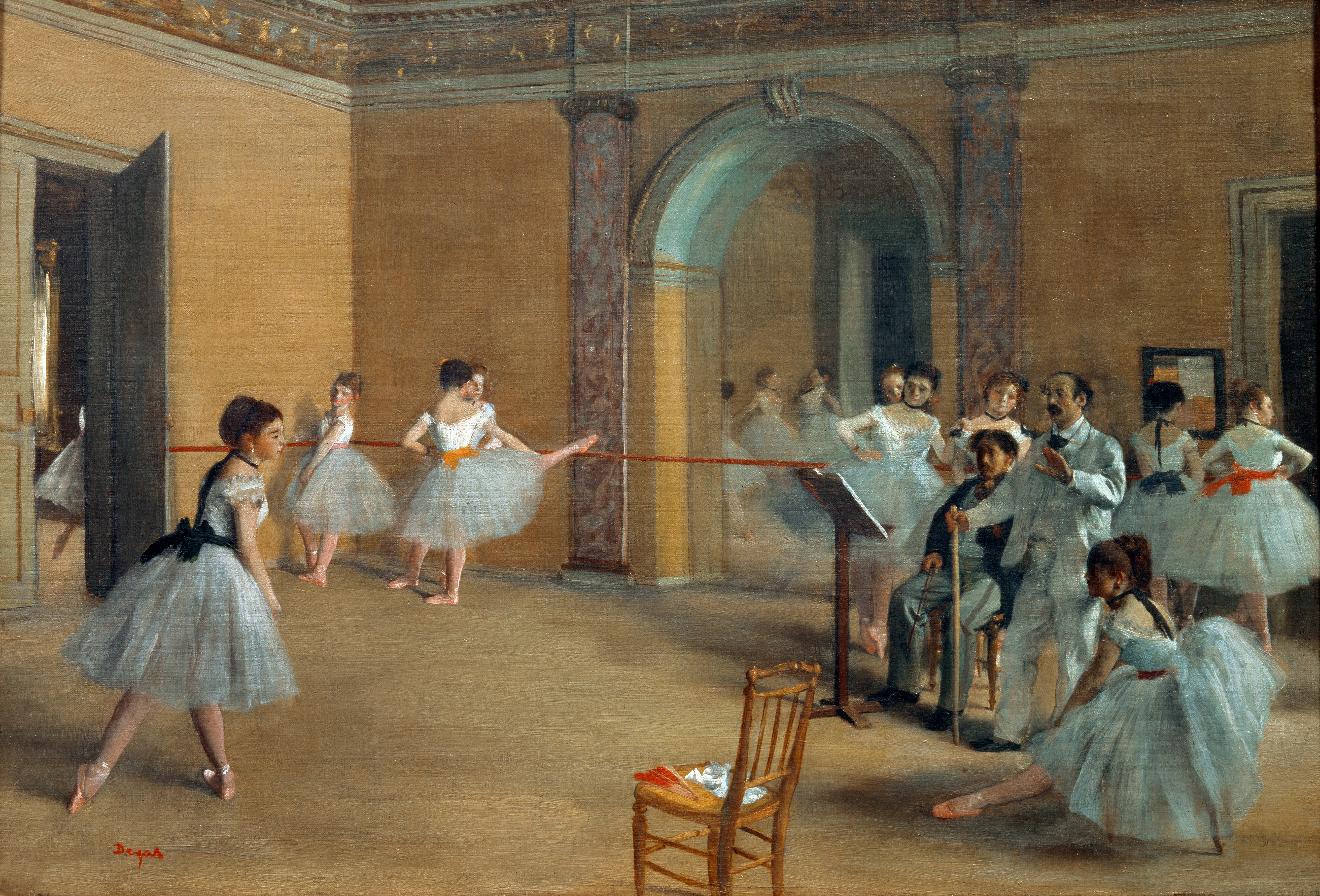 Le Foyer de la danse à lOpéra de la rue Le Peletier 