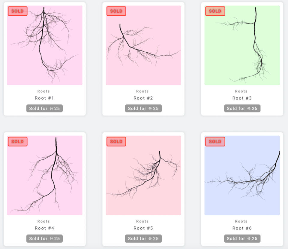 Roots-collection