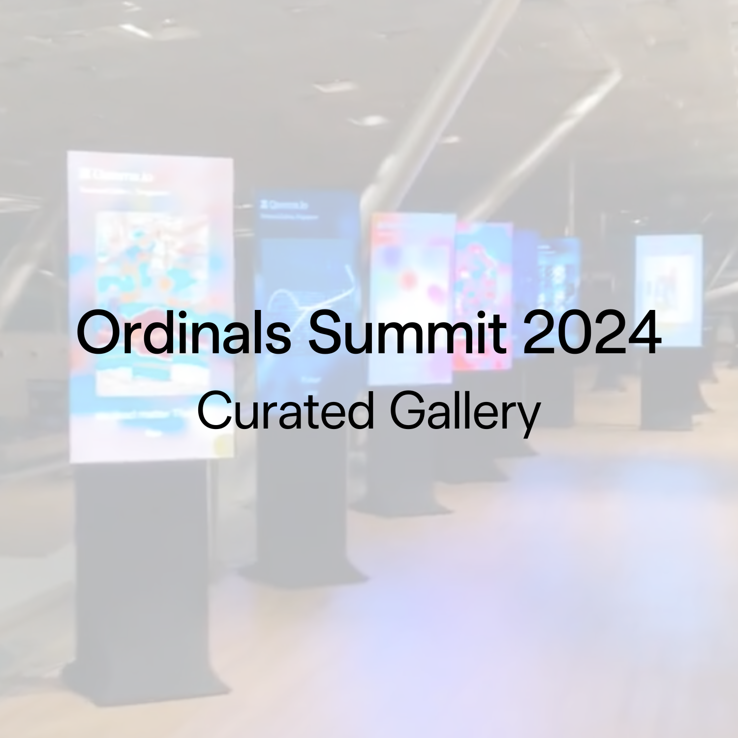 Ordinals Summit