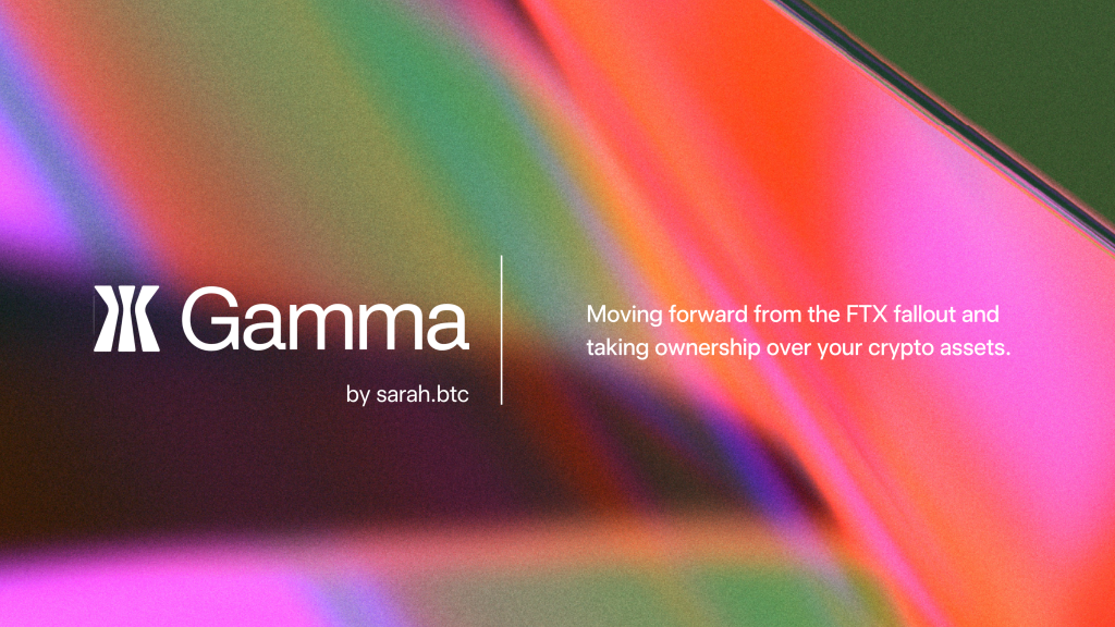 Gamma title card for the blog post