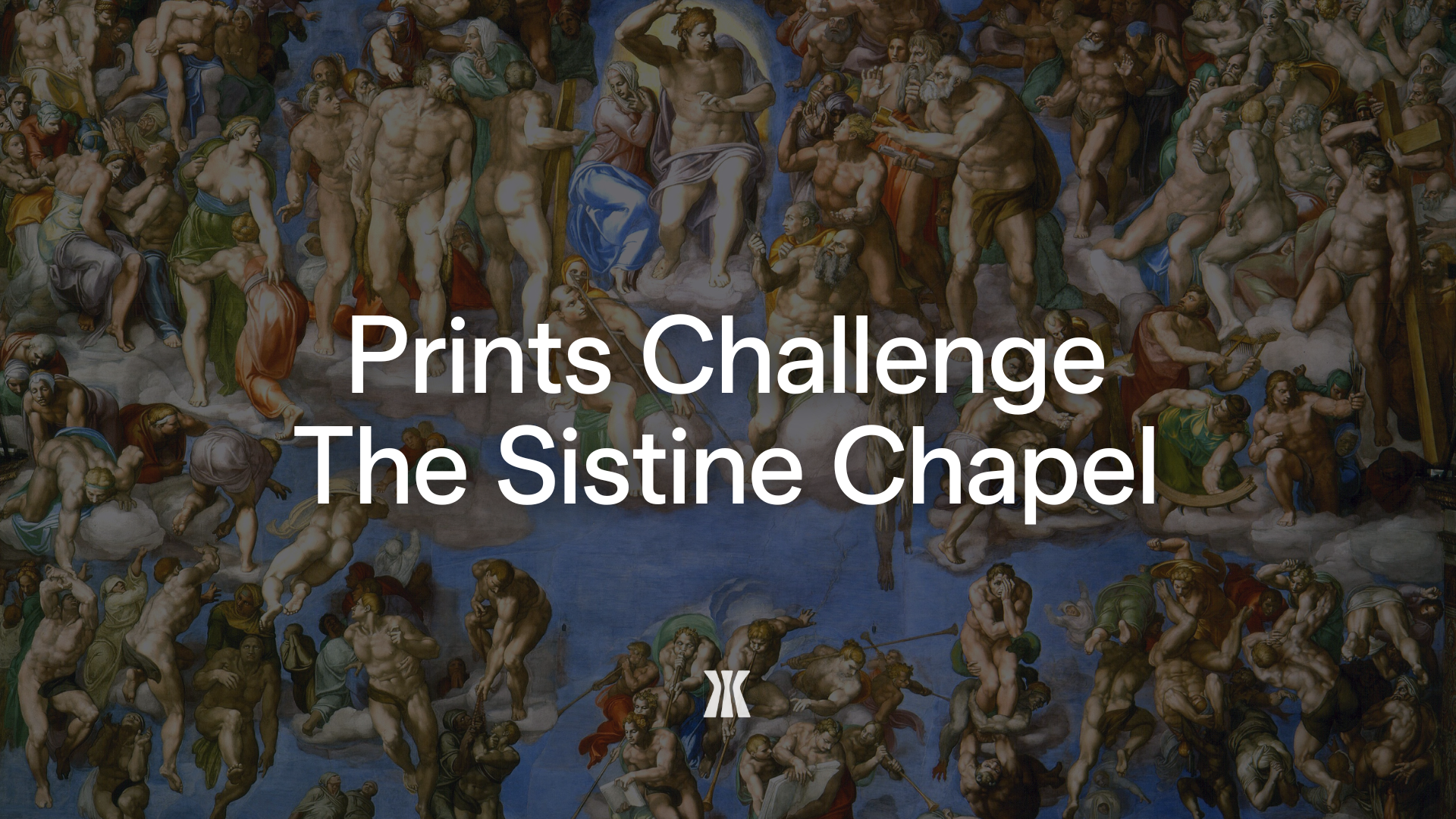 Prints Challenge: The Sistine Chapel